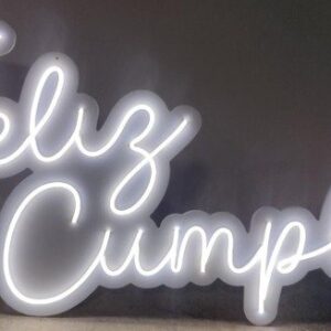 Tu cartel neon PERSONALIZADO en MDF